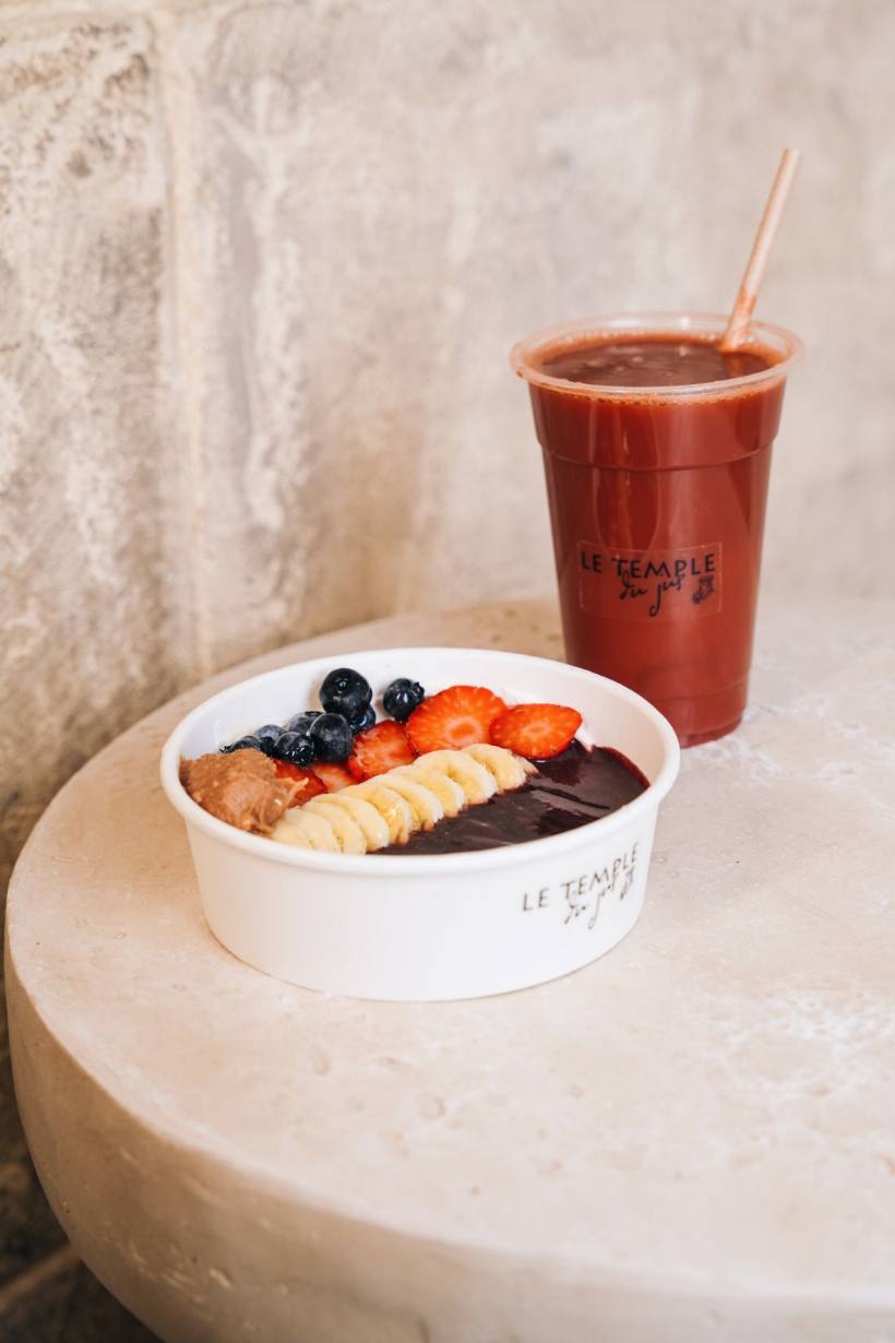 Açaí bowl et smoothie