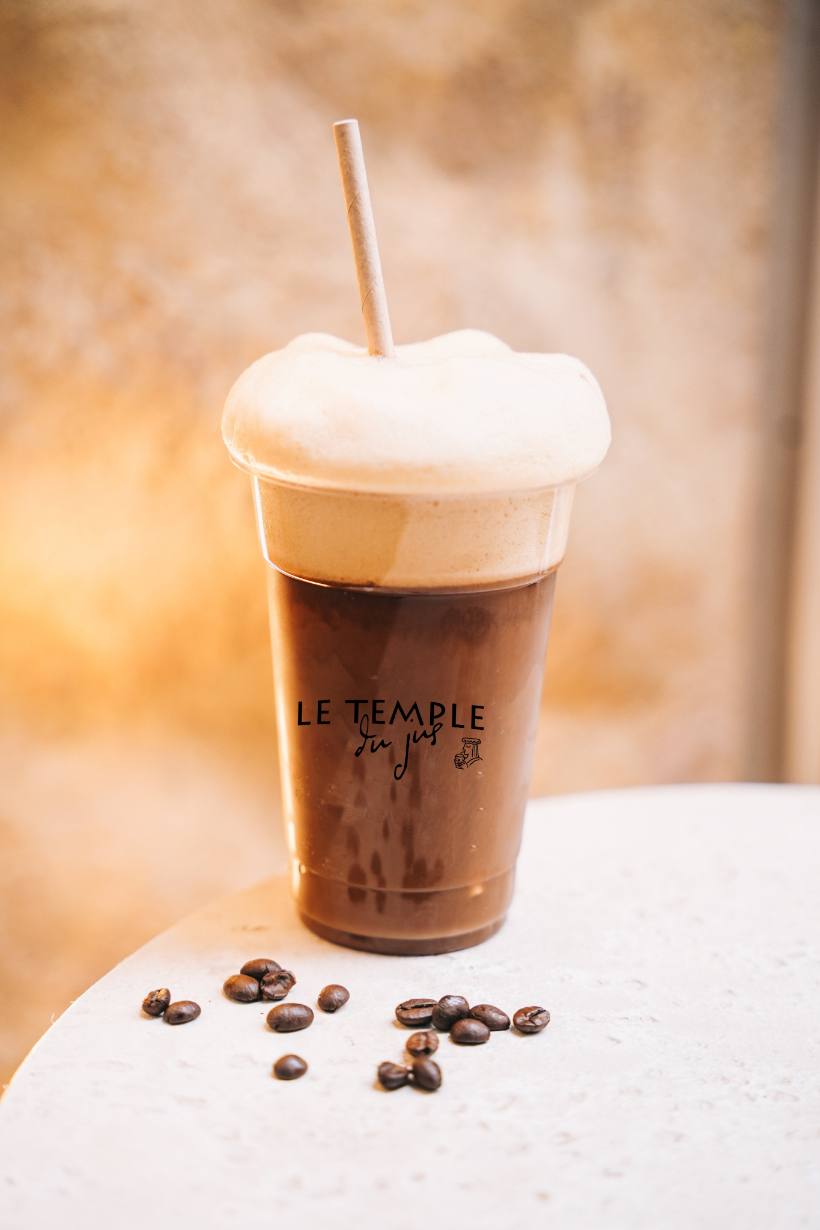 Café glacé signature Le Temple du Jus