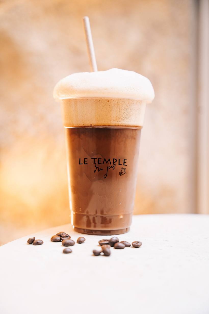 Café glacé signature Le Temple du Jus