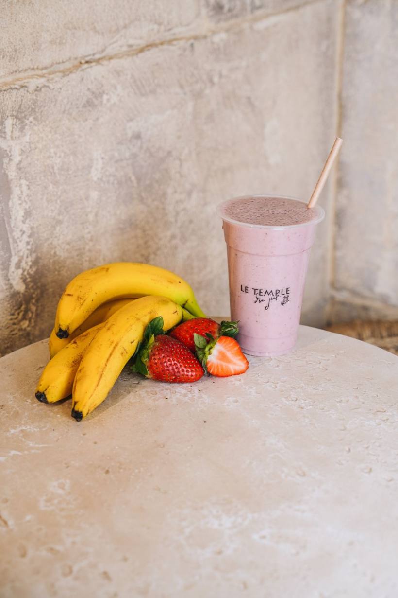 Smoothie fraise banane
